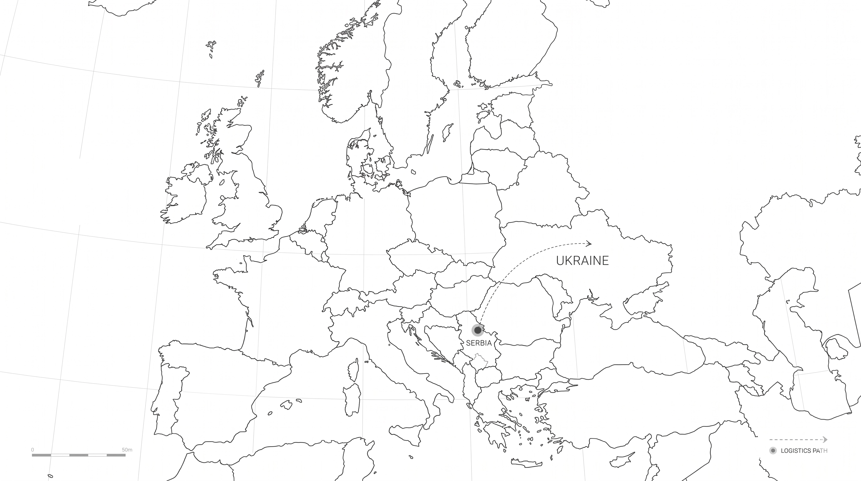 Маршрут Сербія — Україна